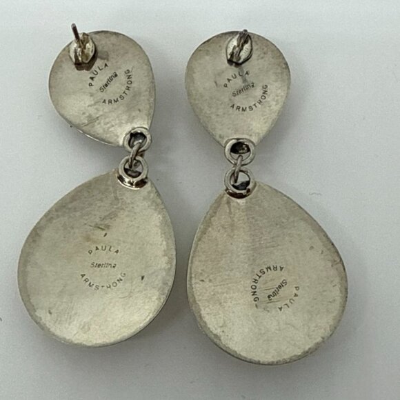 Collection of Vintage Paula Armstrong Navajo sterling silver jewellery - Picture 3 of 5